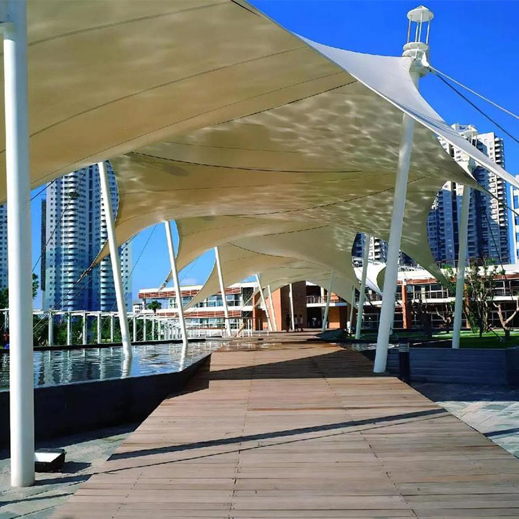 拉孜县膜结构景观棚