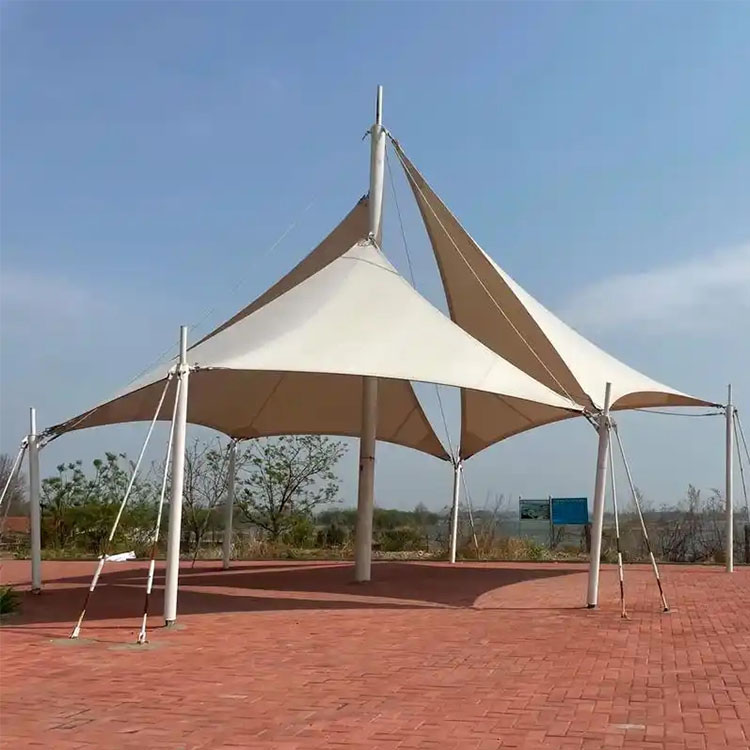 拉孜县膜结构景观棚