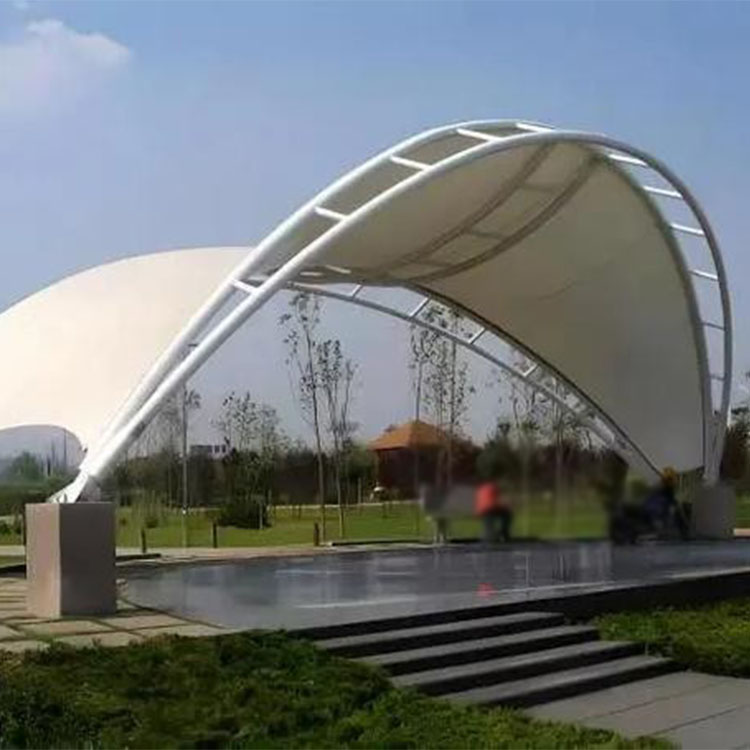 拉孜县膜结构景观棚