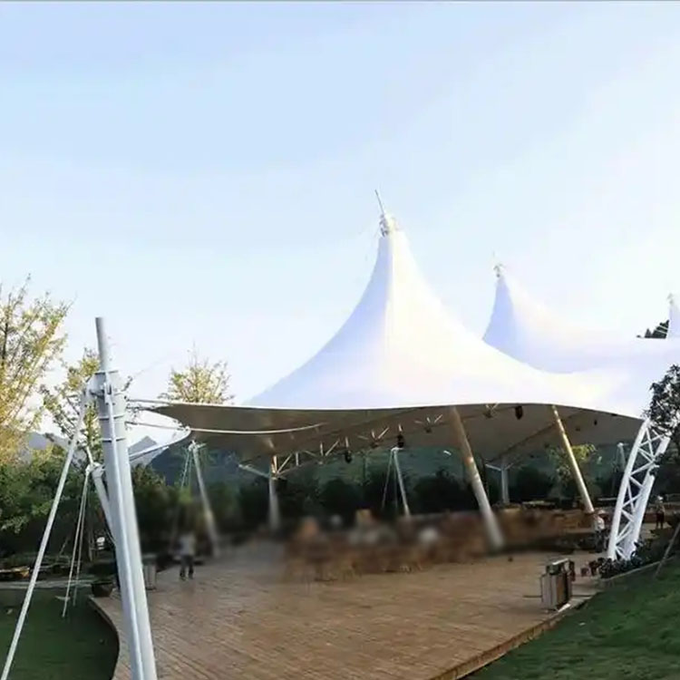 拉孜县膜结构景观棚