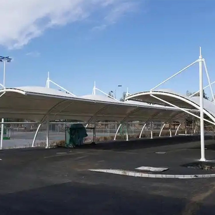 拉孜县膜结构电动车棚
