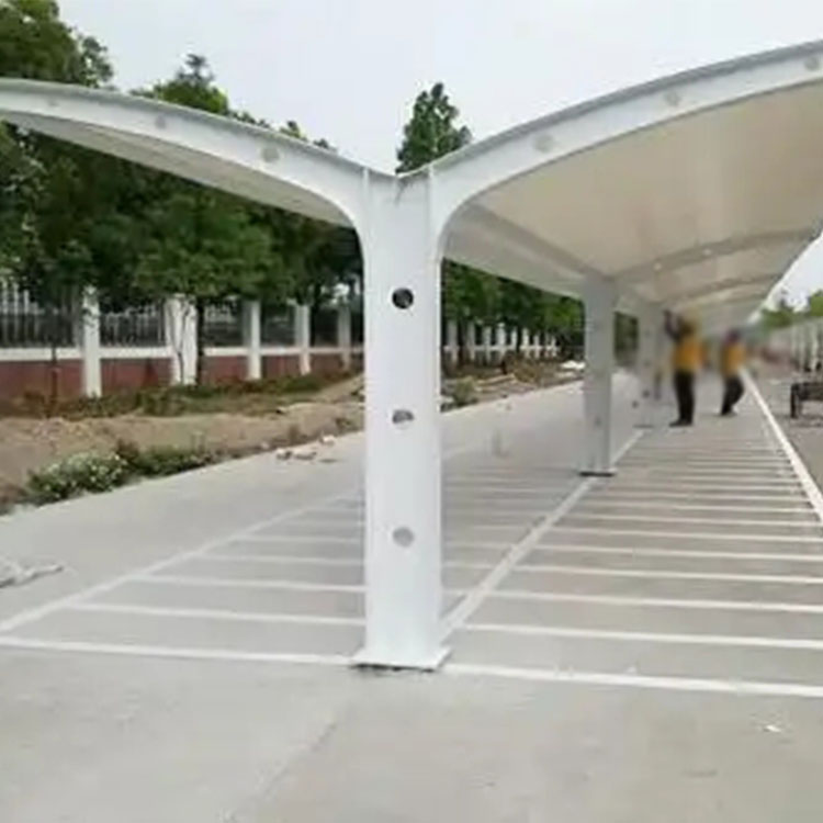 拉孜县膜结构电动车棚